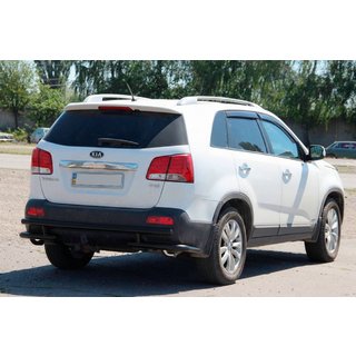 Bara Spate AK003-2 Negru (Otel Inoxidabil) Kia Sorento II XM 2009-2014 foto 1