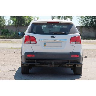 Bara Spate AK003-2 Negru (Otel Inoxidabil) Kia Sorento II XM 2009-2014 foto 4
