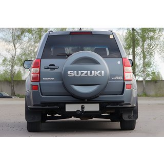 Protectie Spate AK005-3 Negru (Otel Inoxidabil) Suzuki Grand Vitara 2005-2017 foto 2