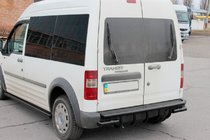 Ford Connect 2002–2006 Bara Spate AK-design Negru (Otel Inoxidabil) foto 1