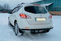 Nissan Murano 2008-2014 Bara spate AK Black (inox) foto 2