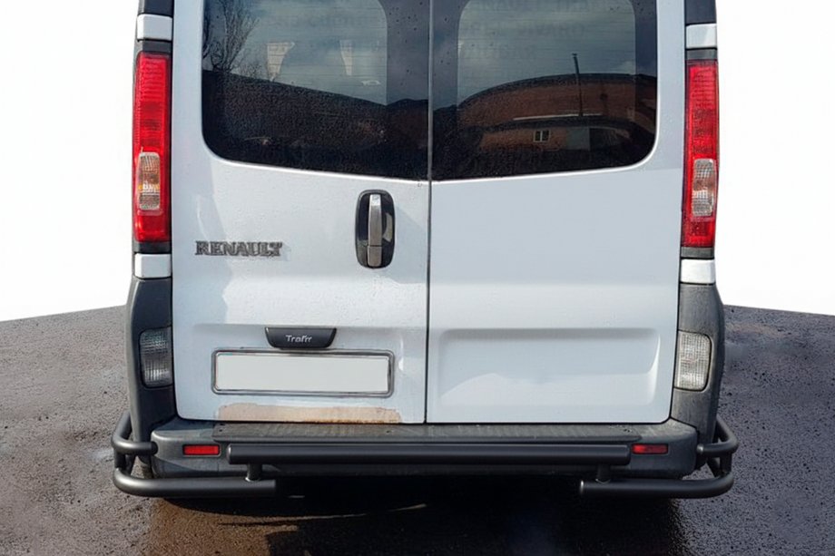Nissan Primastar 2002-2014 Protectie Spate AK-Special Black (Otel Inoxidabil) Foto 4