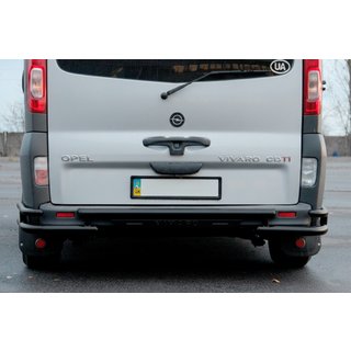 Protectie Spate AK-Special Black (Otel Inoxidabil) Opel Vivaro 2001–2015 foto 3