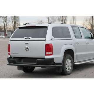 Protectie Spate AK005-2 Negru (2 buc, Otel Inoxidabil) Volkswagen Amarok 2010-2022 foto 1