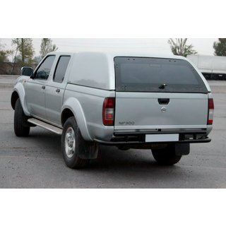 Protectie Spate AK004 Negru (Otel Inoxidabil) Nissan NP300 1999-2015 foto 1
