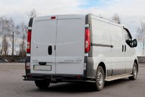 Opel Vivaro 2001–2015 Protectie Spate AK003-Plus-2 Negru (Otel Inoxidabil) foto 1