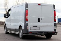 Opel Vivaro 2001–2015 Protectie Spate AK003-Plus-2 Negru (Otel Inoxidabil) foto 3