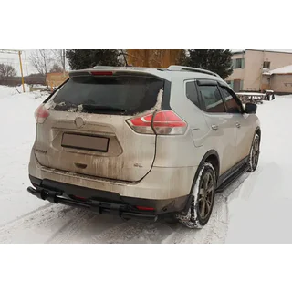 Bara de protectie spate NSXT.13.6.B1-08 Black (inox) foto 2