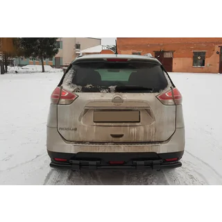Bara de protectie spate NSXT.13.6.B1-08 Black (inox) foto 3