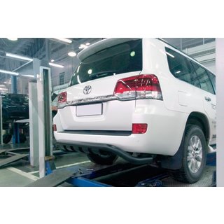 Protectie Spate Gronder Black (Otel Inoxidabil) Lexus LX570/450d 2008-2022 foto 1