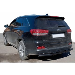 Bara Spate AK015 Negru (Otel Inoxidabil) Kia Sorento II XM 2009-2014 foto 1