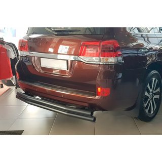 Protectie spate AK002-double Negru (2 buc, inox) Toyota Land Cruiser 200 2007-2021 foto 1