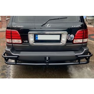 Protectie Spate AK009-15 Negru (Otel Inoxidabil) Lexus LX470 1998-2007 foto 3