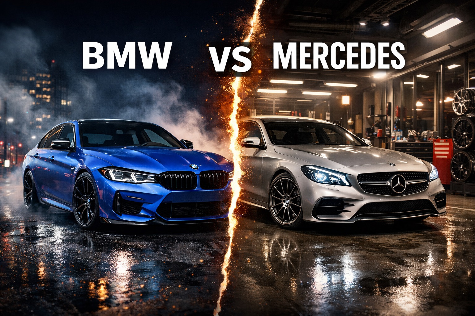 BMW vs Mercedes pentru fanii tuningului: comparatie a noilor modele in Europa si Ucraina