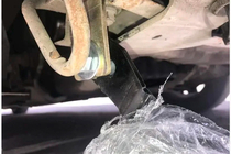 Renault Trafic 2001–2015 Bullbar WT004 cu inscriptie Trafic (inox) foto 4