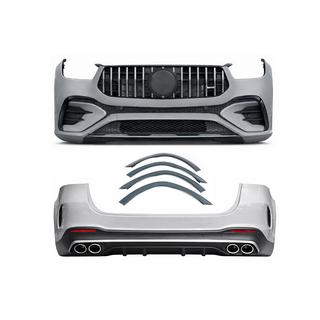 Kit caroserie AMG GLE53 design 2023 (cu bara spate completa) Mercedes GLE W167 2018- foto 1