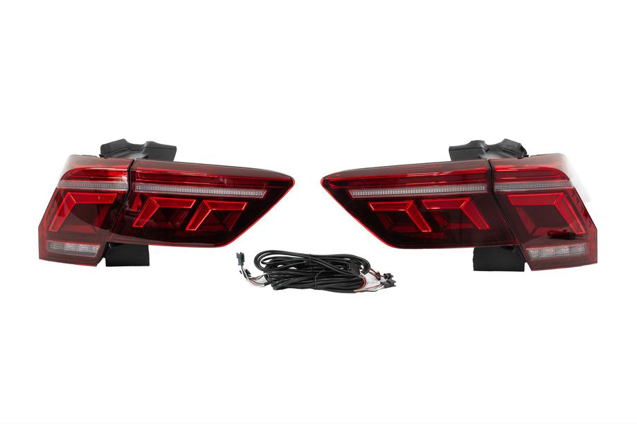 Volkswagen Tiguan 2016-2023 Stopuri spate (pentru 2020-2024, set 2 buc) Foto 1
