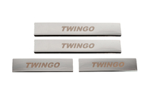 Renault Twingo 2007-2014 Praguri Carmos din otel inoxidabil foto 1