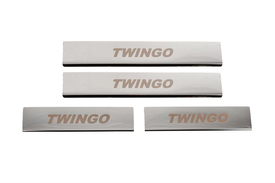Renault Twingo 2007-2014 Praguri Carmos din otel inoxidabil Image