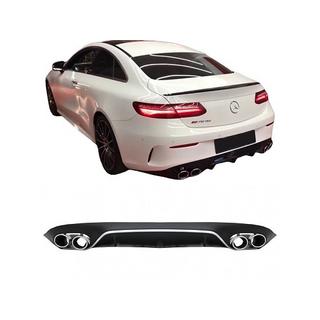 Difuzor Spate Black cu Tips Chrome (Design AMG53) foto 3