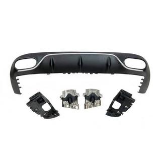 Difuzor Spate Black cu Tips Chrome (Design AMG53) foto 2