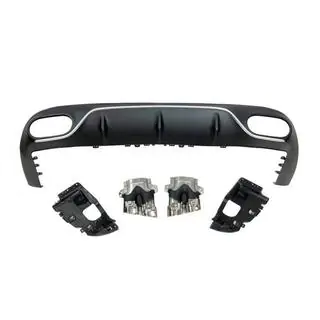 Difuzor Spate Black cu Tips Chrome (Design AMG53) foto 2