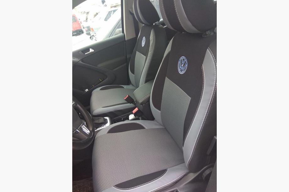 Volkswagen Tiguan 2007-2016 Huse Auto (Piele Ecologica↗Textil, Premium) Foto 9