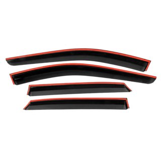 Deflectoare geamuri cu ornament cromat Niken Luxury (4 buc) Nissan Qashqai 2021- foto 3
