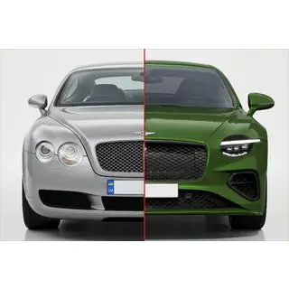 Kit de facelift look 2025 Bentley Continental GT 2003–2011 foto 1