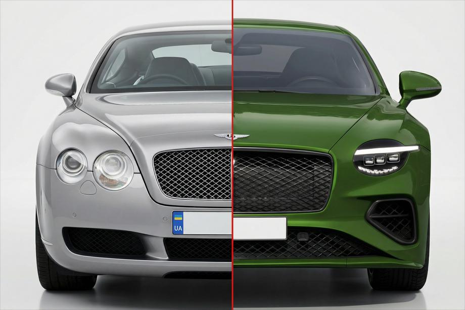 Bentley Continental GT 2003–2011 Kit de facelift look 2025 Foto 1