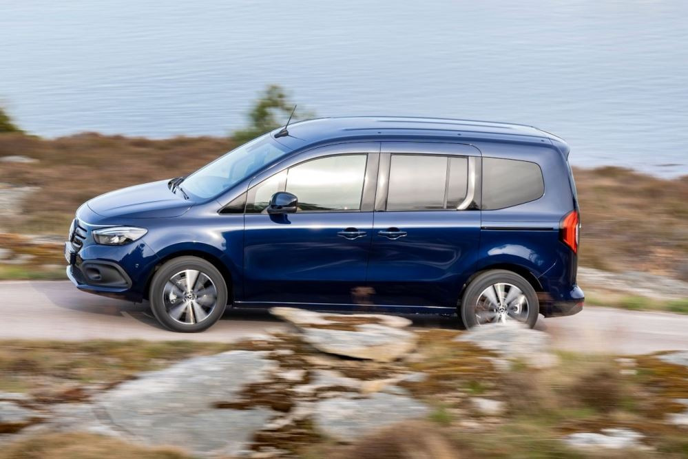 Test Mercedes-Benz EQT: minivan electric compact
