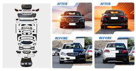Mercedes E-сlass W212 2009-2016 Kit de facelift pentru W214 AMG-Line foto 2