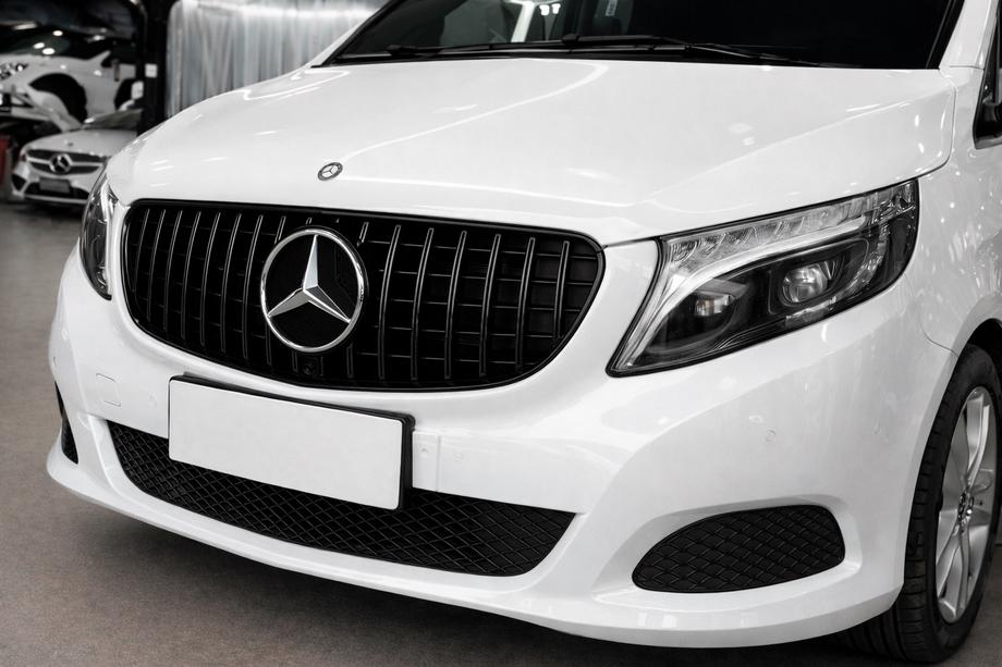 Mercedes Vito/V-class W447 2014- Grila frontala GT Panamericana Black (2019-2023 pentru V-class) Foto 2