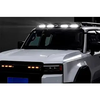 Parasolar pentru parbriz cu LED (Negru) foto 2