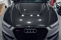 Audi A6 C7 2011-2017 Capota (2014-2017, Fibra de Carbon) foto 1
