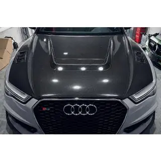 Capota (2014-2017, Fibra de Carbon) Audi A6 C7 2011-2017