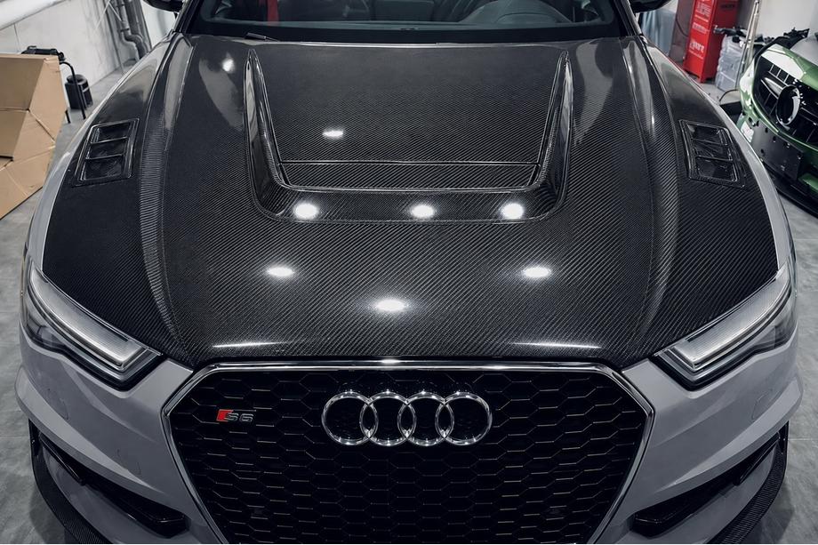 Audi A6 C7 2011-2017 Capota (2014-2017, Fibra de Carbon) Image