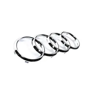 Emblema fata Audi crom (285 x 100 mm) foto 3
