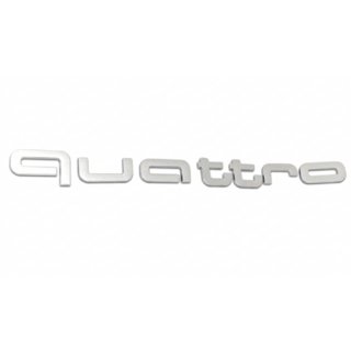 Emblema inscriptionare Quattro Grey foto 1