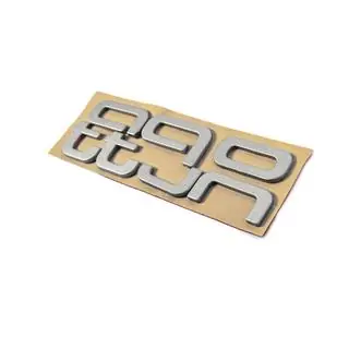Emblema inscriptionare Quattro Grey foto 3