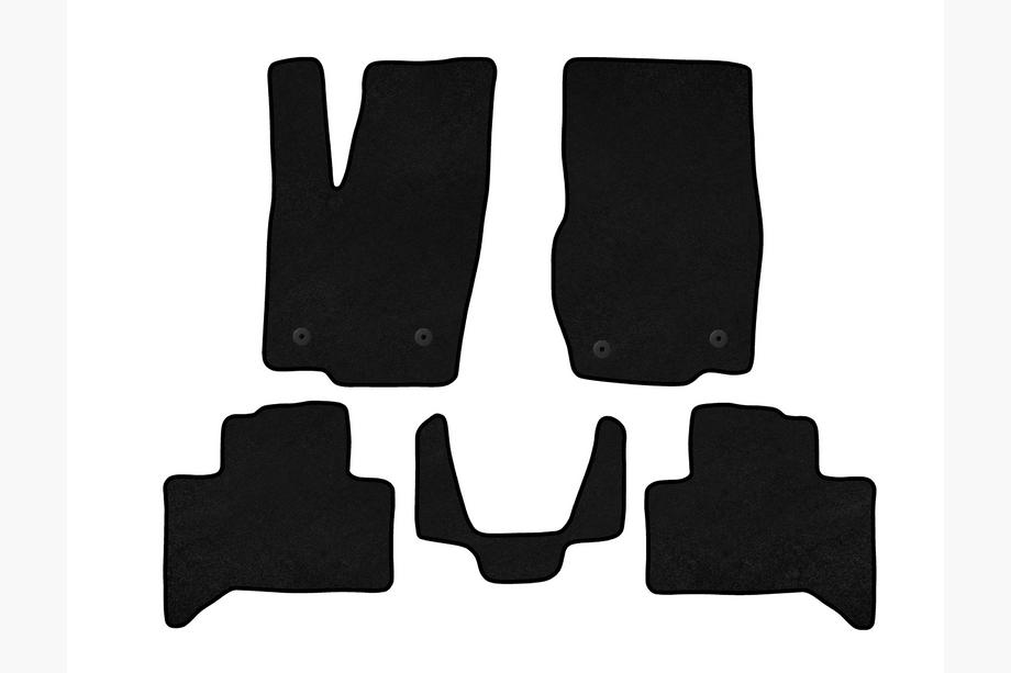 Lexus GX550 2023- Covorase textile Deluxe (Negru) Image