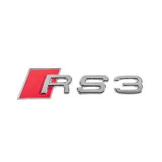 Emblema RS3 foto 1
