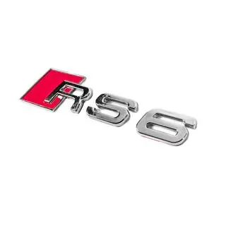 Emblema RS6 foto 2