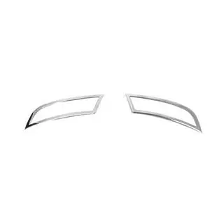 Ornamente pentru marginea barei spate Carmos (2 buc, inox) foto 4
