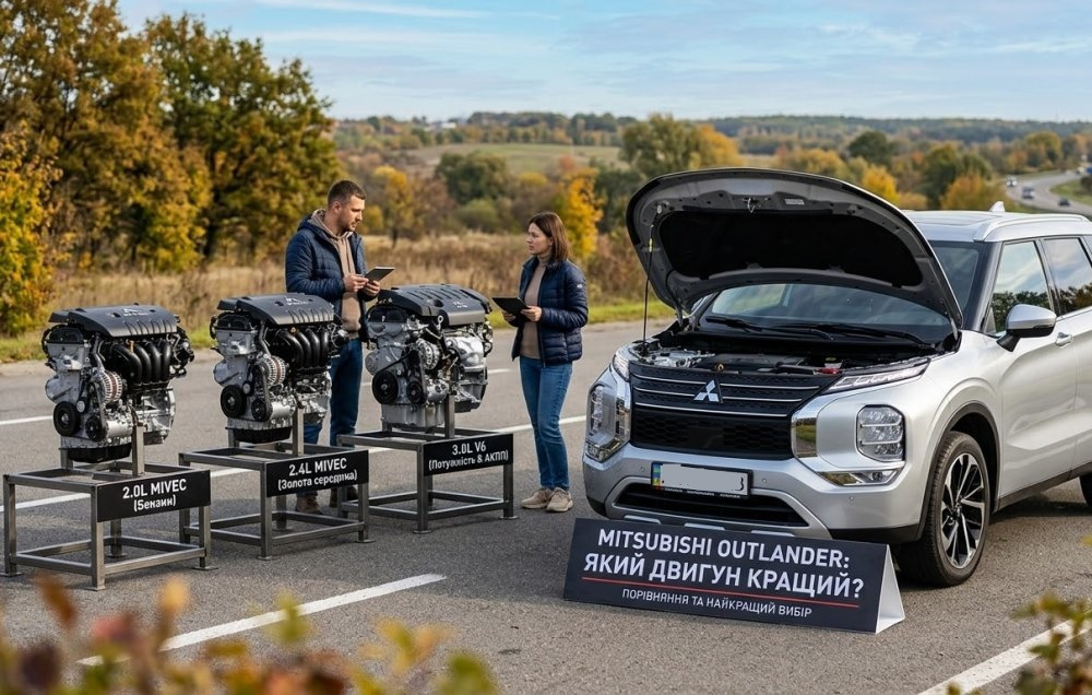 Mitsubishi Outlander: ce motor este cea mai buna alegere?