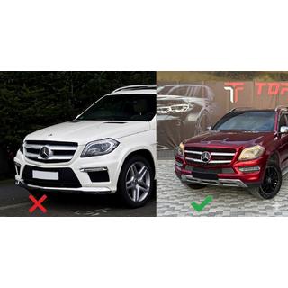 Grila fata GT Panamericana (pentru GL Low) Mercedes GL/GLS сlass X166 2012-2019 foto 2