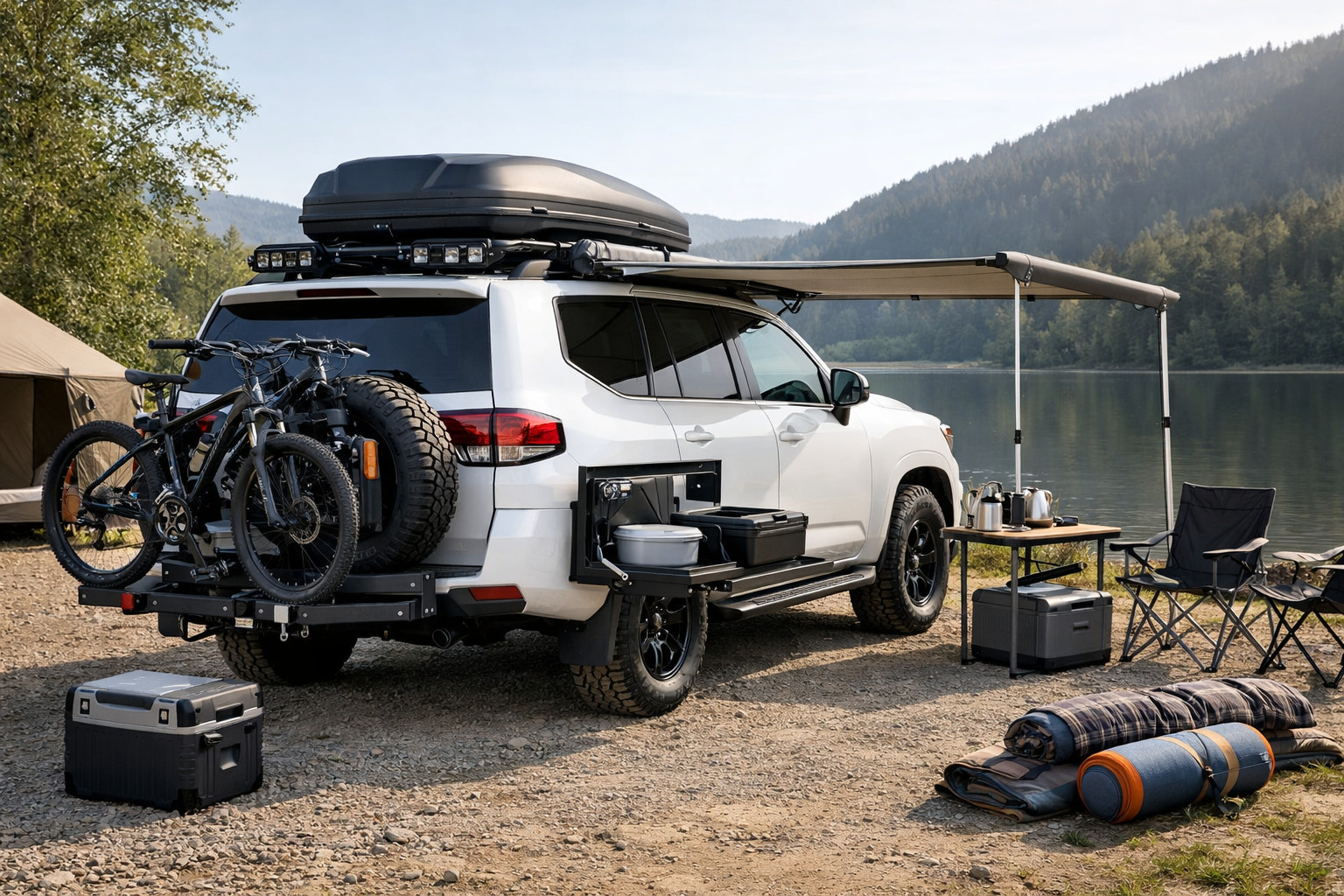 Pachet de modificari Toyota Land Cruiser 300 pentru calatorii in familie