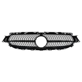 Grila frontala Diamond Silver (pentru Base, 2020-2023) Mercedes E-сlass W213 2016-2023 foto 4