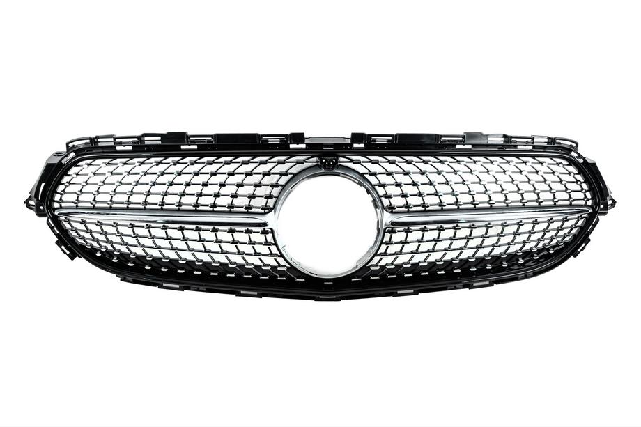 Mercedes E-class W213 2016-2023 Grila frontala Diamond Silver (pentru Base, 2020-2023) Image