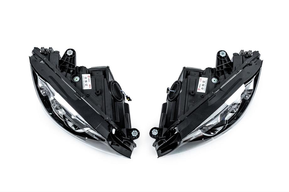 Mercedes C-class W205 2014-2021 Faruri fata cu module Full LED (pentru HALOGEN, 2 buc.) Foto 4